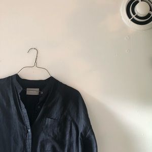 Everlane linen button up